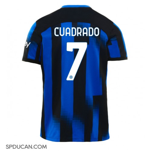 Muški Nogometni Dres Inter Milan Juan Cuadrado #7 Domaci 2023-24 Kratak Rukav